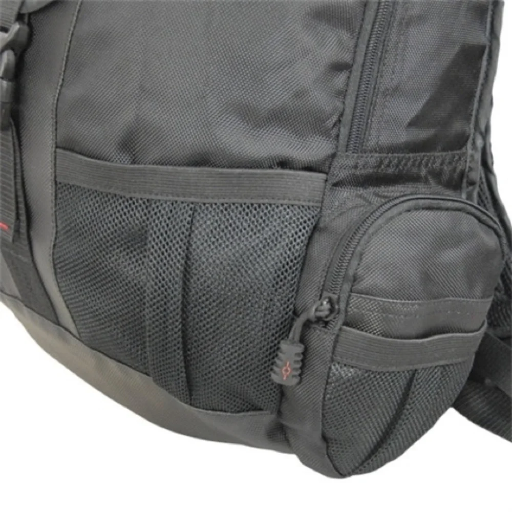 Flying Circle Black Backpack Mag Gear Book Camping Hiking‎ Recreational Bag